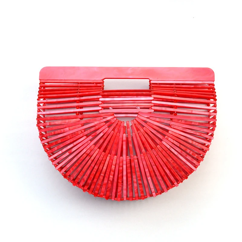 

2018 New Beach Acrylic Hand Bag Lady Bag Evening Bag Shoulder Messenger Bag