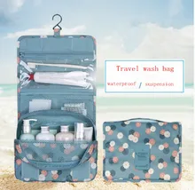 Big capacity storage travel wash bag cosmetic bag portable Small waterproof travel bags Foldable Makeup Organizer Bag