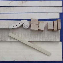 Части скрипки, один набор 4/4 размера скрипки изготовление материала для Luther