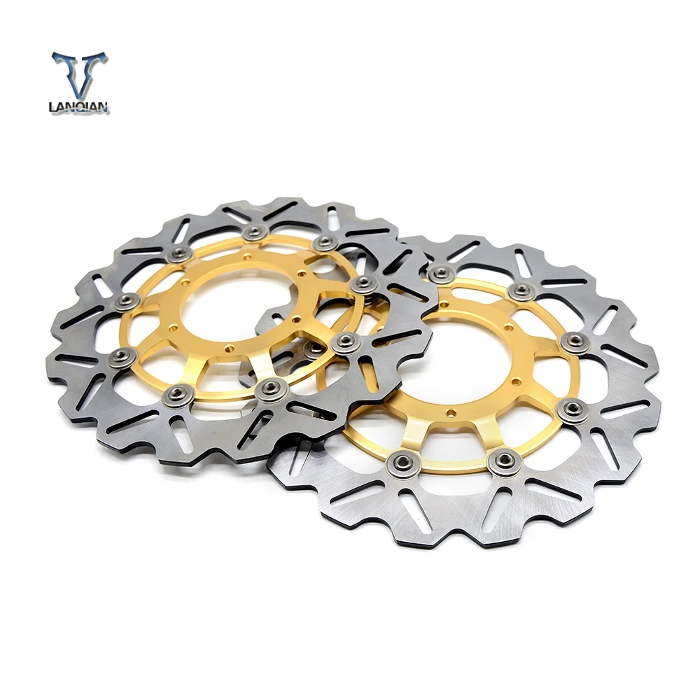 

CNC Motorcycle Front Floating Brake Disc Rotor & Rear Brake Disc Rotor For Honda CBR600 cbr 600 2007-2013 CBR600RR 2003-2014