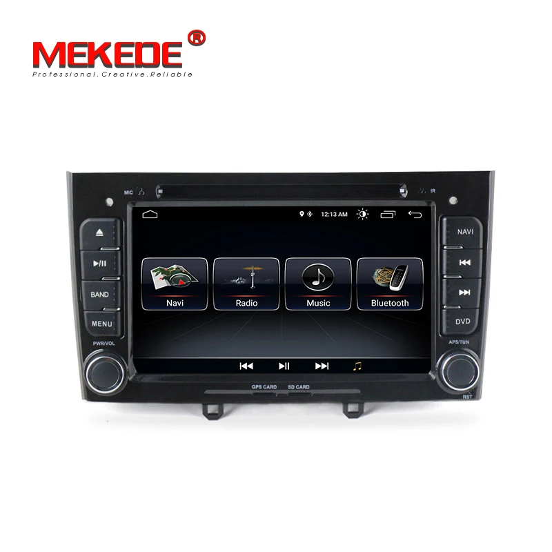 TDA7851 Android 8 0 2din автомобильный Радио Стерео dvd-плеер для peugeot 408 308 с gps naivgation wifi BT