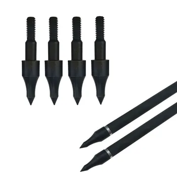 

20pcs Archery Arrowhead Zinc Bow Target Points Practice Arrow Broadhead Steel Arrow Accessories