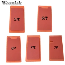 Wozniak pour iphone 5 6/6 S 6 s plus en verre avec cadre silicone pad moule pour OCA machine À Plastifier tampon de gel de silice moule mousse tapis