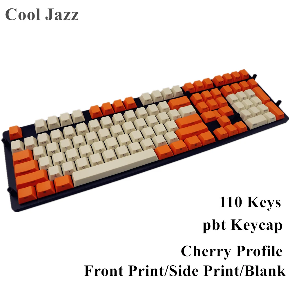 Blank Side-printed Front Print 108 Thick PBT Keycap cherry Profile For MX Switches Mechanical Gaming Keyboard цена Blank Side-printed Front Print 108 Thick PBT Keycap cherry Profile For MX Switches Mechanical Gaming Keyboard цены онлайн