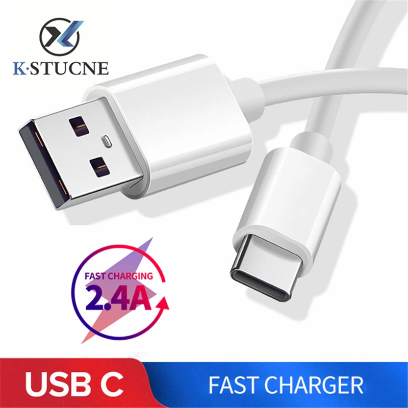 

Type C Cable USB C 2.4A For Samsung S9 S8 Type-C Fast Charging Data Cable For Xiaomi 9 8 Mi6 Oneplus 6t 6 Huawei USB Phone Cord