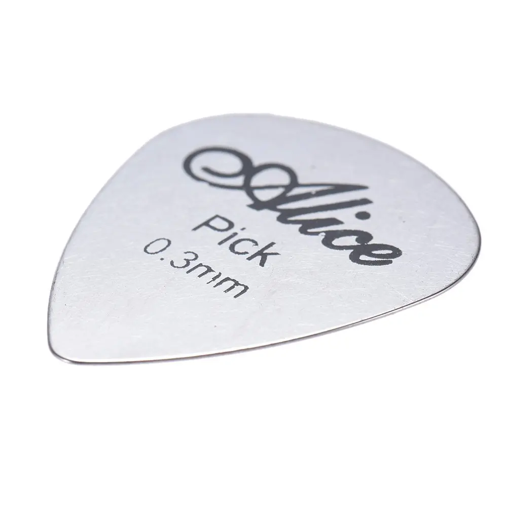 Alice 0.3mm Stainless Steel Metal Guitar Picks Guitar Electric Guitar