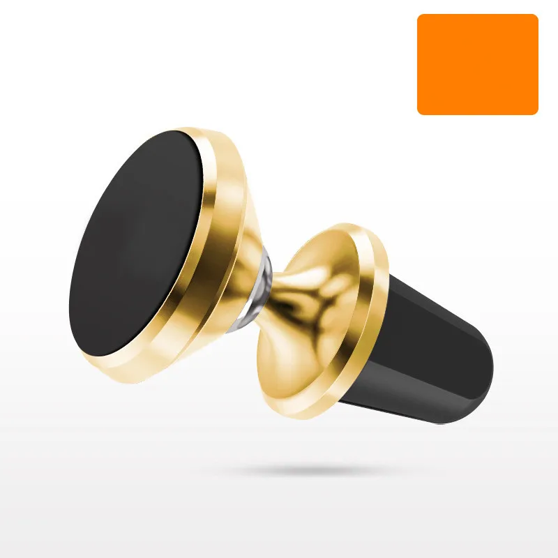 

Mobile Phone Holder Bracket Car Magnet Outlet Car Universal Stent 360-degree Rotary Magnetic Navigation Phone Stand For iPhone X