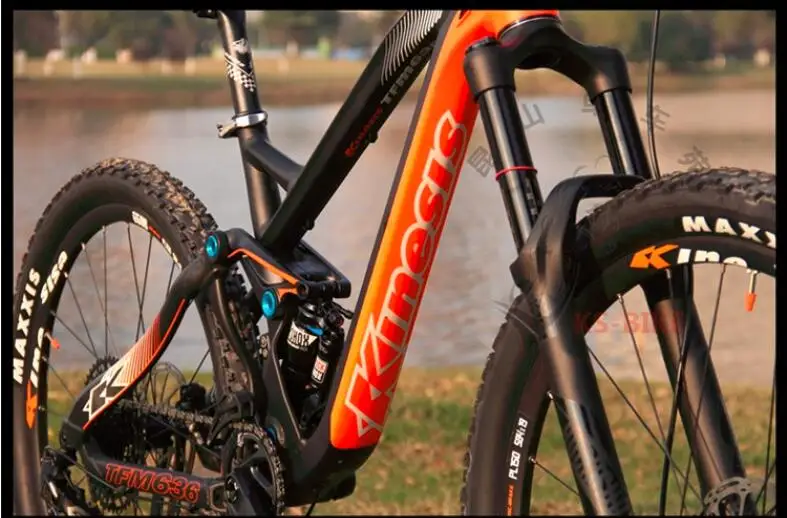 Sale Kinesis 27.5inch downhill mountain bike frame mountain bike  Aluminum alloy frame Bicycle Accessories 23