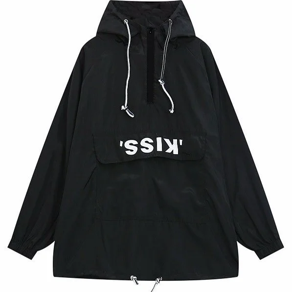 Levi's® GUNDAM SEED TECHNICAL ANORAK UNISEX - Windjack - Pirate Black Le221006e Q11