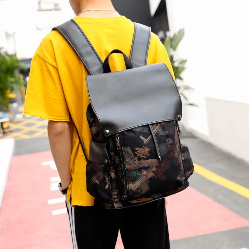 Tidog Trend flip backpack with fashion backpack travel backpackin