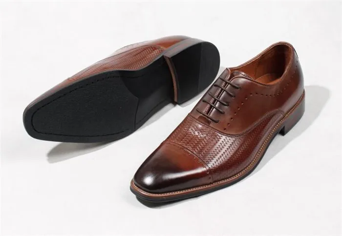 Для мужчин бизнес кожи с квадратным носком на не сужающемся книзу массивном каблуке оксфорды туфли на шнуровке обувь ручной работы повседневная обувь