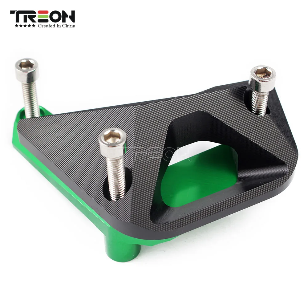

Motorcycle Ornamental Frame Engine Falling Protection Cover CNC Aluminum Green For Kawasaki Z1000 Z1000SX Z900 2010-2018