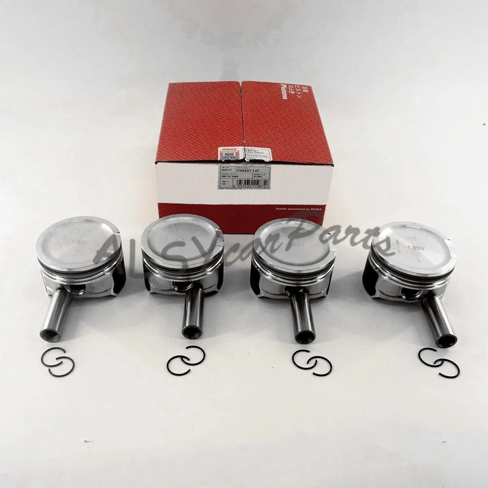 Поршни двигателя YIMIAOMO 06B 107 065 F Pin 19 мм для VW Jetta Golf GTI MK4 Passat AUDI A3 A4 TT 1 8 T 20V N 4 шт.|a4 1.8t|1.8t