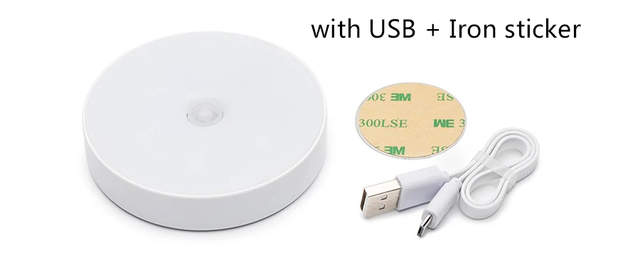 6 светодиодов PIR датчик движения ночник Автоматическое включение/выключение для спальни ЛЕСТНИЦЫ шкаф беспроводной USB Перезаряжаемый настенный светильник