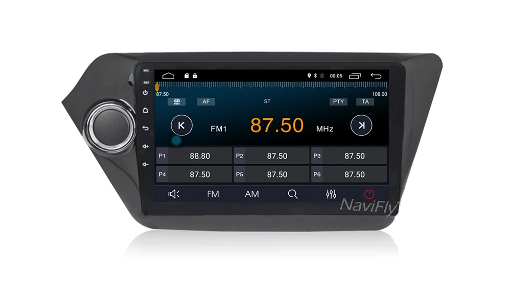 Sale NaviFly Quad Core 9inch Android 7.1 Car gps dvd player for Kia RIO K2 2010-2015 car Radio Cassette Player 2G RAM WIFI 4G LTE 13