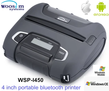 

Mobile handheld 110mm thermal ticket printer with Android IOS bluetooth for receipt printing WSP-I450