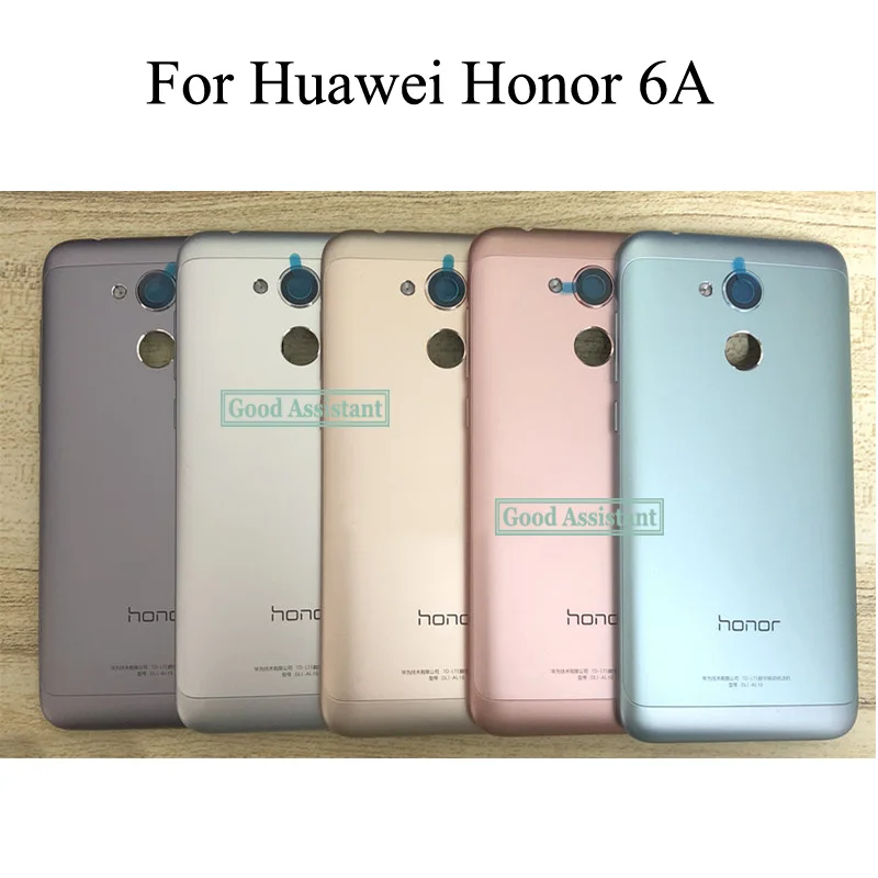 Задняя крышка батарейного отсека для Huawei Honor 6A корпус задние Стеклянные детали Play