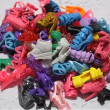 500 пар/лот дешевые мини пластмассовые аксессуары для кукол обувь кукла 1/6 обувь