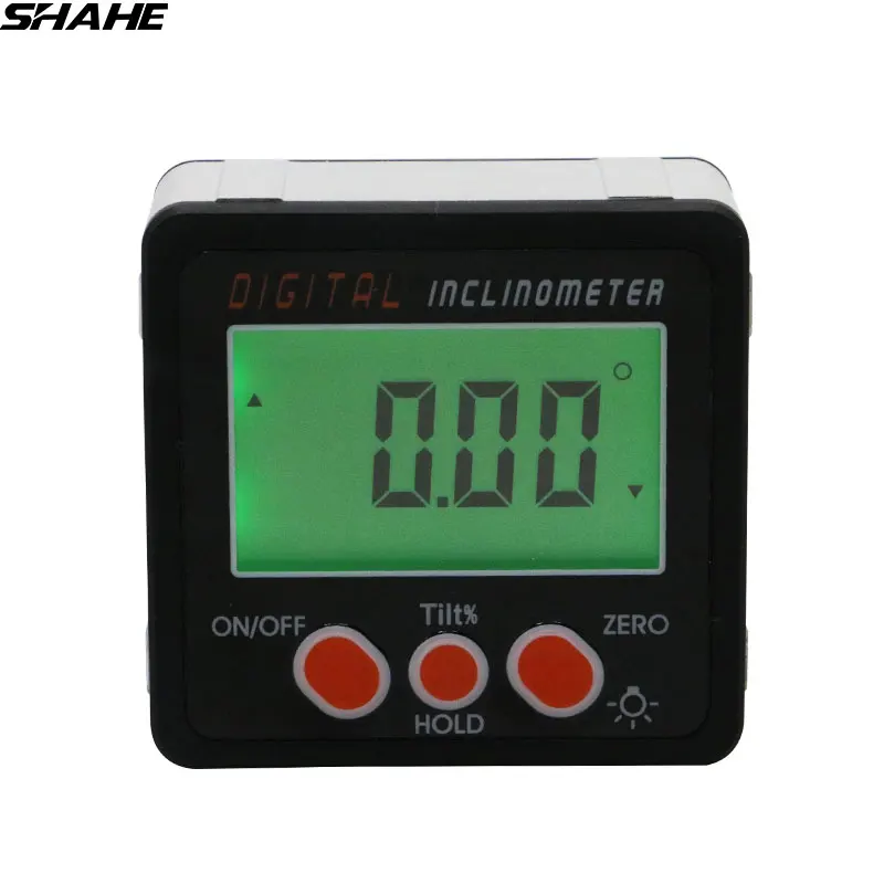 

Mini Digital Protractor Inclinometer with Back light Electronic Level bevel Box Magnetic Base Inside Measuring Instrument Tools