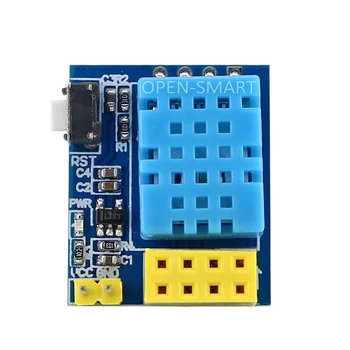 

OPEN-SMART DHT11 module Digital Temperature and Humidity Sensor Module for ESP8266 Wifi ESP-01 ESP-01S ESP8285 ESP-1