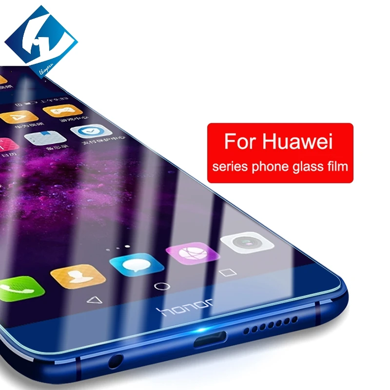 9 H HD закаленное Стекло для Huawei Honor V9 Play lite Экран Защитная пленка 6X 7X P9 плюс P10 Maimang Nova
