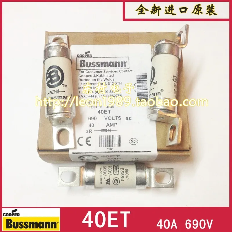 

American BUSSMANN fuse BS88:4 fuse 40 et 40 a 690 v