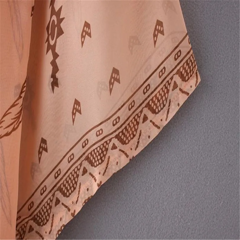 Women Spring Summer Sexy Boho Floral Printed Chiffon Loose Female Shawl Kimono Cardigan Tops Cover up Blouse #4M21 (9)