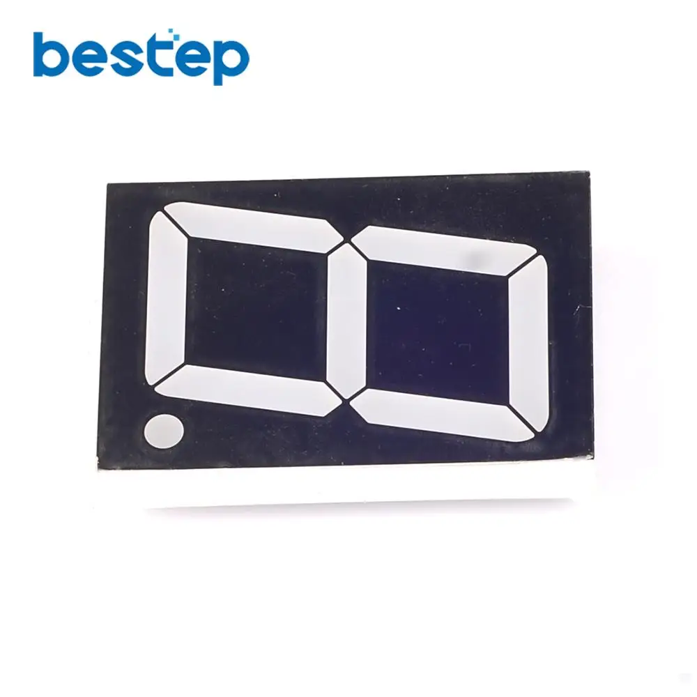 

10PCS 1Bit Digital Tube 7 segment 1.2" inch Red LED Display Common Anode