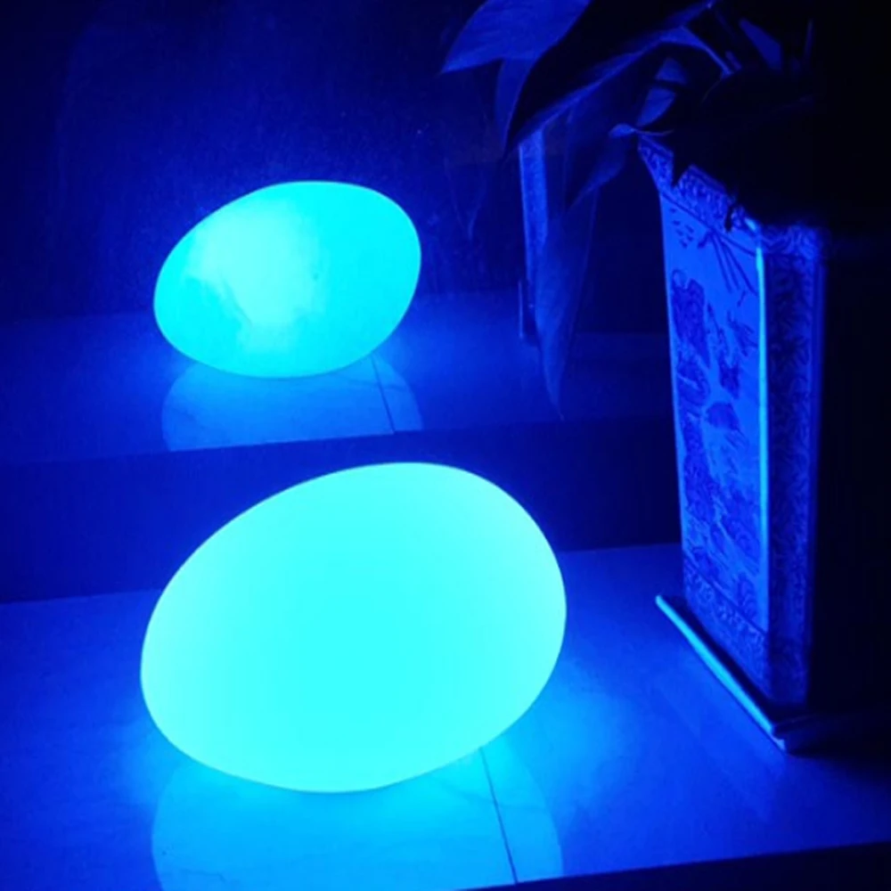 led mood lighting. cobblestone shape ip68 waterproof rgb led mood lamp rc led party light ball outdoor landscape garden for decorationin novelty lighting from lights n