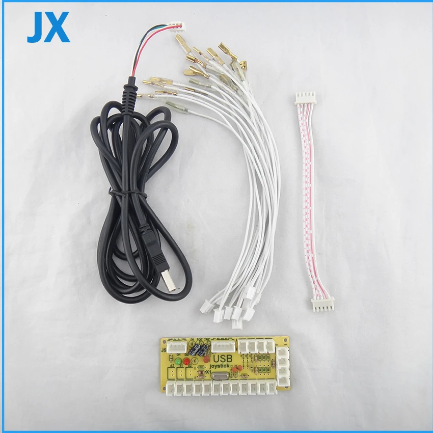 

2016 new Zero Delay Arcade USB Encoder PC to Joystick Control panel For MAME (2pin + SANWA Type Push buttons) free shipping 1pcs