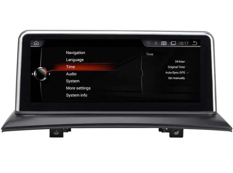 Cheap ID6 10.25" Android 7.1 Car Multimedia Player GPS Navigation for BMW X3 E83 2004-2009 with BT DVD SD USB AUX WiFi 4Core 1280*480 12