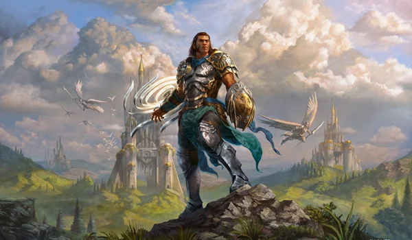 Настольные игры Gideon Battle Кованый Nissa Vastwood Seer коврик для мыши mgt большой tcg карта