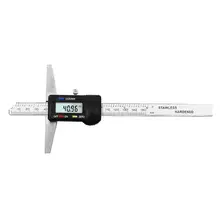 Цифровой штангенциркуль датчик МИКРОМЕТР Измерение 150 мм Глубина измеритель
