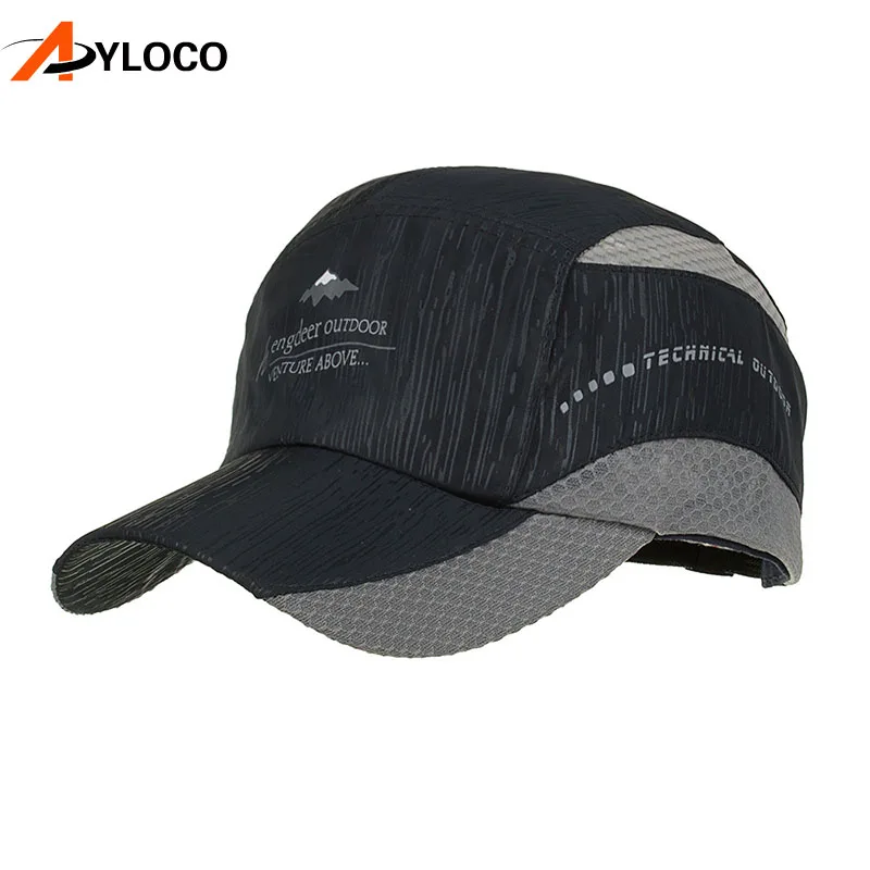 Outdoor Summer Caps Mesh Breathable Unisex Sun Hat Quick dry Foldable