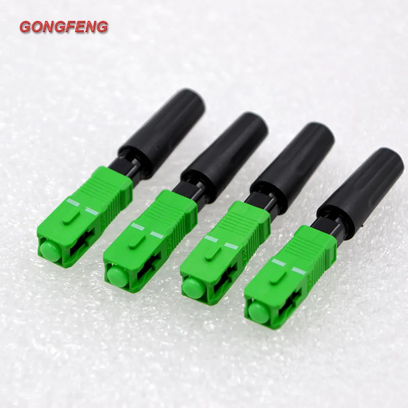 

GONGFENG 100pcs New Hot Sell SC/APC Optic Fiber Fast Connector FTTH Embedded Quick Connector Special Wholesale Free Shipping