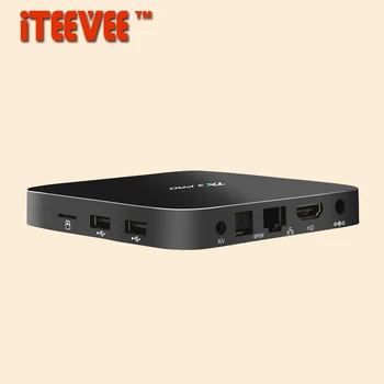 

3PCS TX3 Pro Android 6.0 TV Box Amlogic S905X Quad Core UHD 4K Media DDR3 1GB eMMC 8GB KD DLNA Miracast Set-top Box Tanix