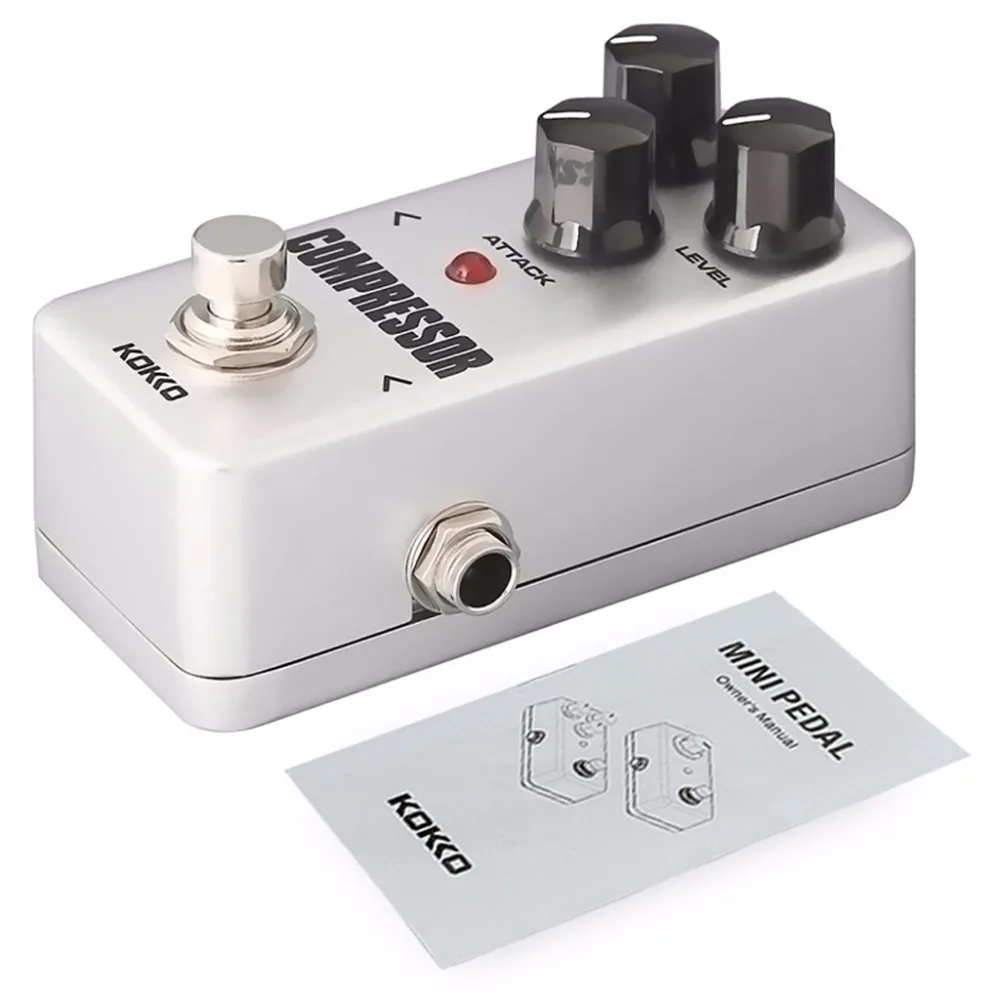 FCP2 Mini Compressor Portable Guitar Effect Pedal Electric Bass Parts Accessory