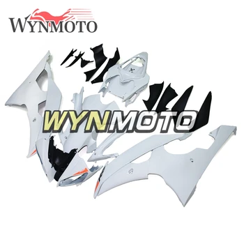 

ABS Plastic Injection Mortorbike Bodyworks For Yamaha YZF600 R6 2008 2016 09 10 11 12 13 14 15 White Motorcycle Fairings Carenes