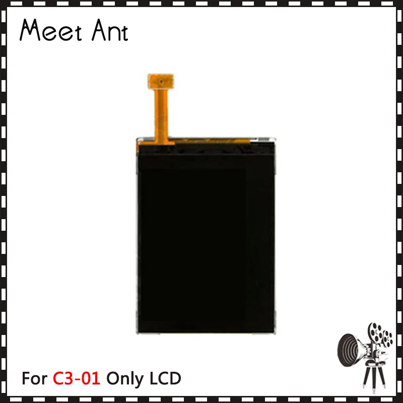 

10pcs/lot For Nokia X3-02 C3-01 Asha 2060 206 202 2020 203 2030 Lcd Display Screen + Tracking code