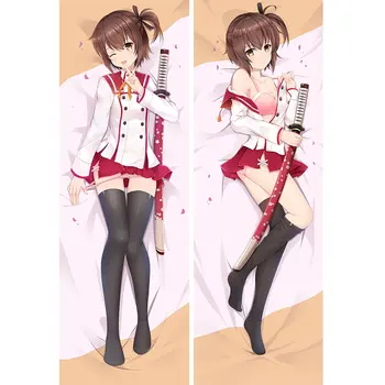 

Katana Maidens ~ Toji No Miko Dakimakura Case Kanami Eto Erin Kohagura Kaoru Mashiko Home Decorative anime long pillow case