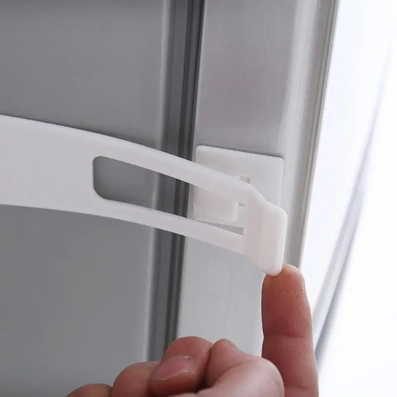 

2/4/6pcs Child Safety Refrigerator Locks Plastic Baby Drawer Lock Cabinet Door Refrigerator Closet Locks Kids Security Locks