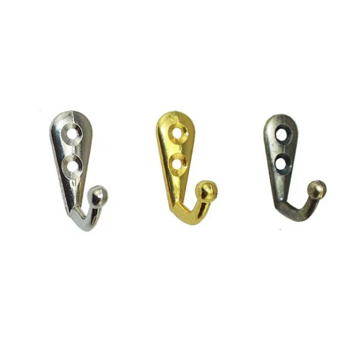 30pcs 30*12*22MM Small coat hook Decorative wall hooks Door hangerin