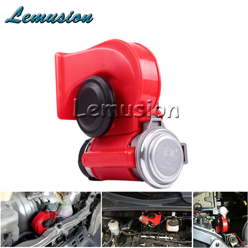 

Car Styling Two-Tone Snail 130db Air Horn 12V For Lexus RX NX GS CT200H GS300 RX350 RX300 For Alfa Romeo 159 147 156 166 GT Mito