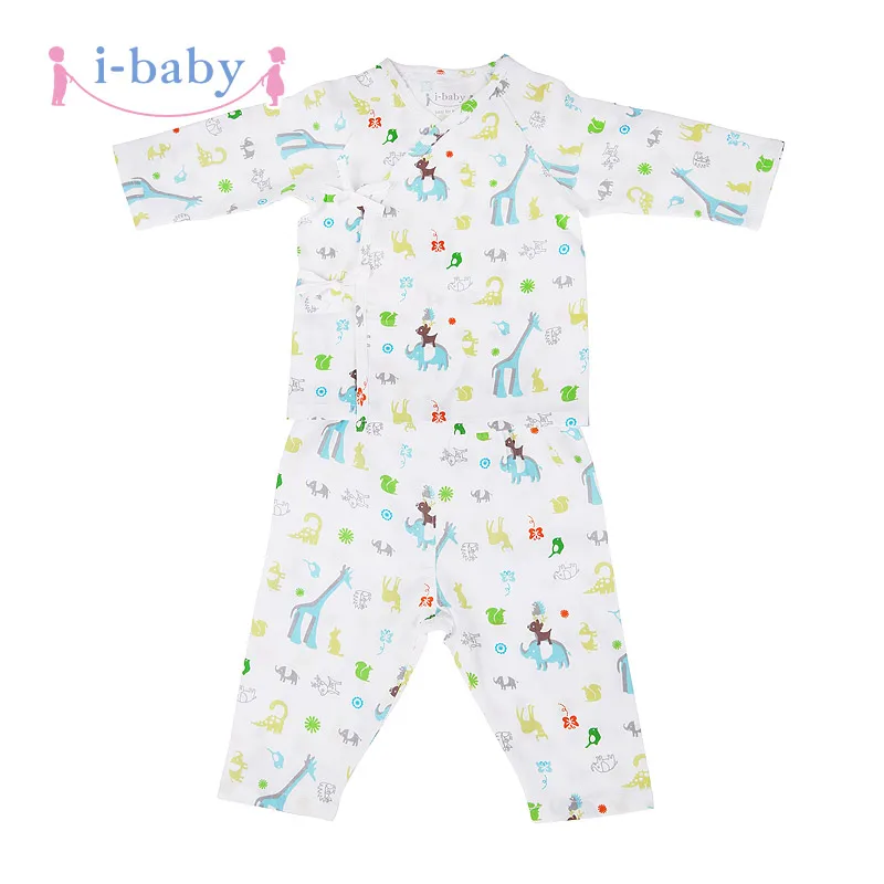 Детский комбинезон i baby Одежда для новорожденных комбинезоны с животными 100%