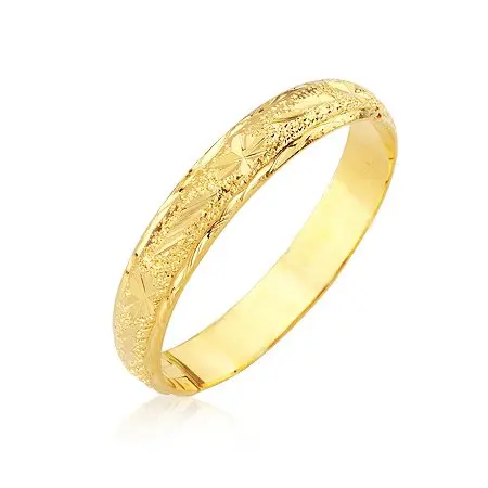 

MxGxFam Classic Embroidery 24 K Wedding Bangle (60*60mm) Women for Free Shipping