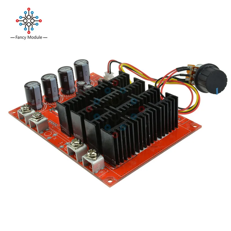 

60A DC 10-50v 12V 24V 48V 3000W DC Motor Speed fan Control PWM HHO RC Controller