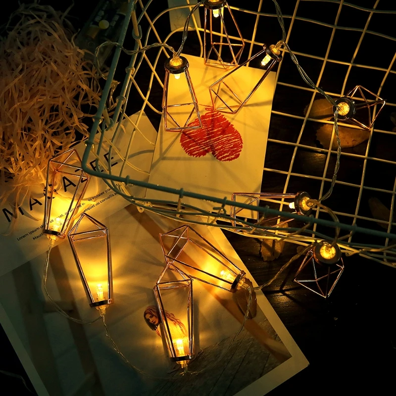 

LED String Light 20LED Battery Operated Metal Party Fairy Light Decoration Light