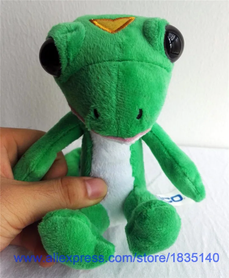 Geico Gecko 5," Плюшевые чучело ящерица, анимация игры, плюшевая кукла в подарок