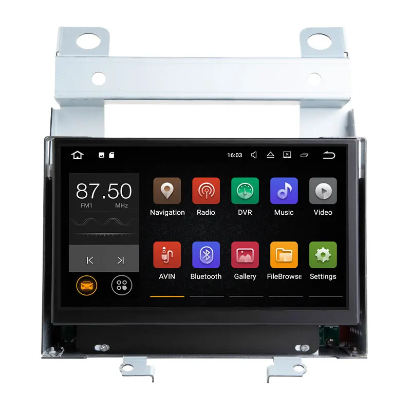 Josmile 2 din Android 8,1 gps Автомобильный мультимедийный плеер для Land Rover freelander 2 2007 2008 2009 2010 2011 2012 радио головное устройство 4G