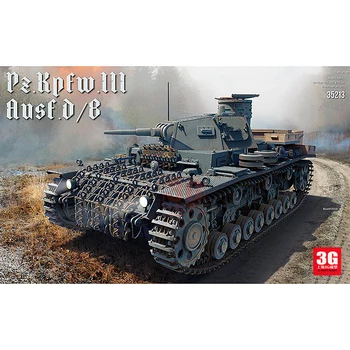 

Assemble Tank 35213 German III Medium Tank D/ B 1/35 Block Kit